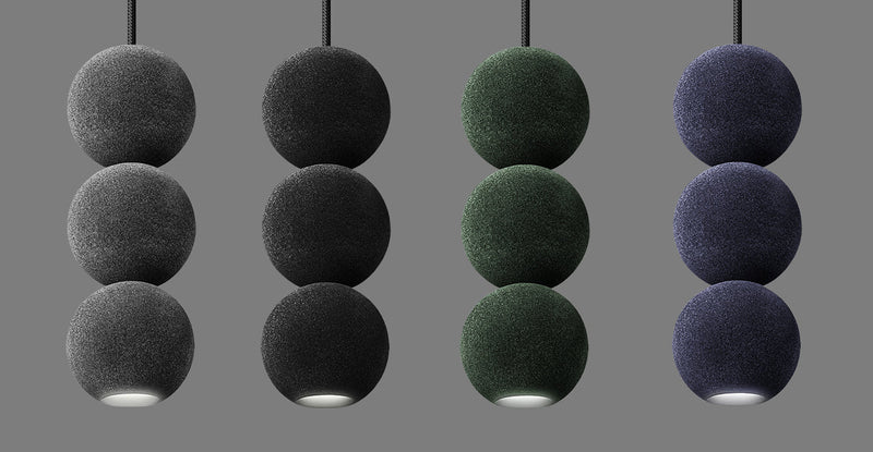 Nowoczesna lampa wisząca (Velvet 1), do salonu sypialni Bola Bola LED Loftlight