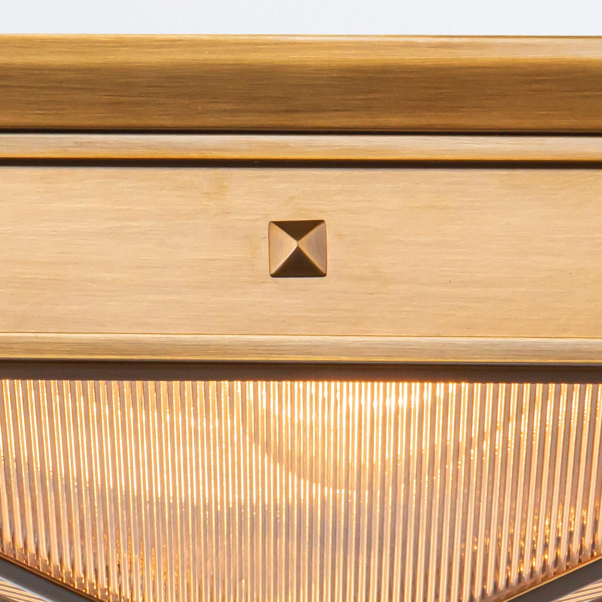 Plafon Cairo - 2 źródła światła - Vintage mosiądz, Alora - ePlafoniera.pl