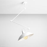 Plafon ustawny 35cm, lampa sufitowa, ścienna biała 1xE27, Aldex (Melos) 808PL/G - ePlafoniera