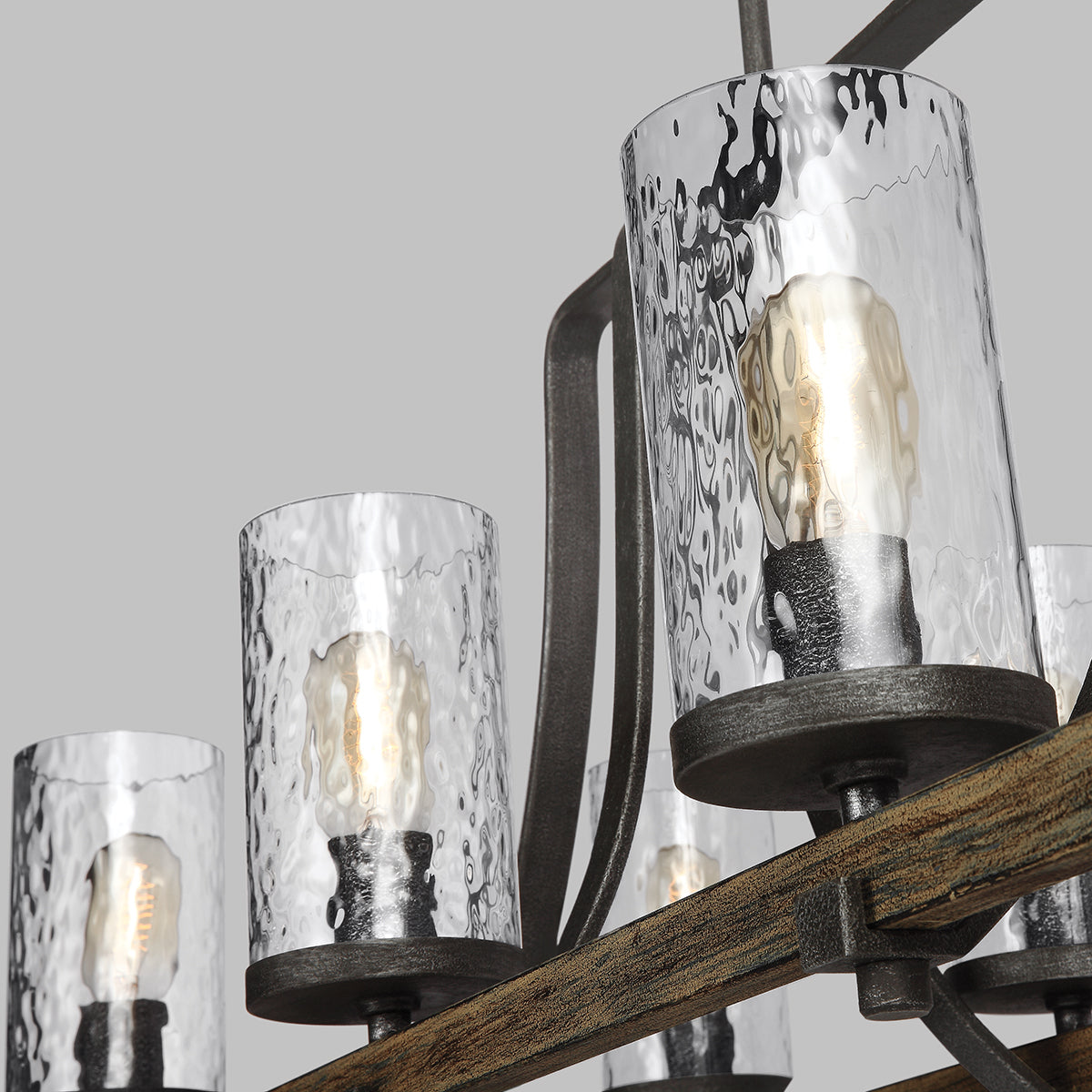 Podłużna lampa wisząca Angelo - 8 źródeł światła, Feiss - ePlafoniera.pl