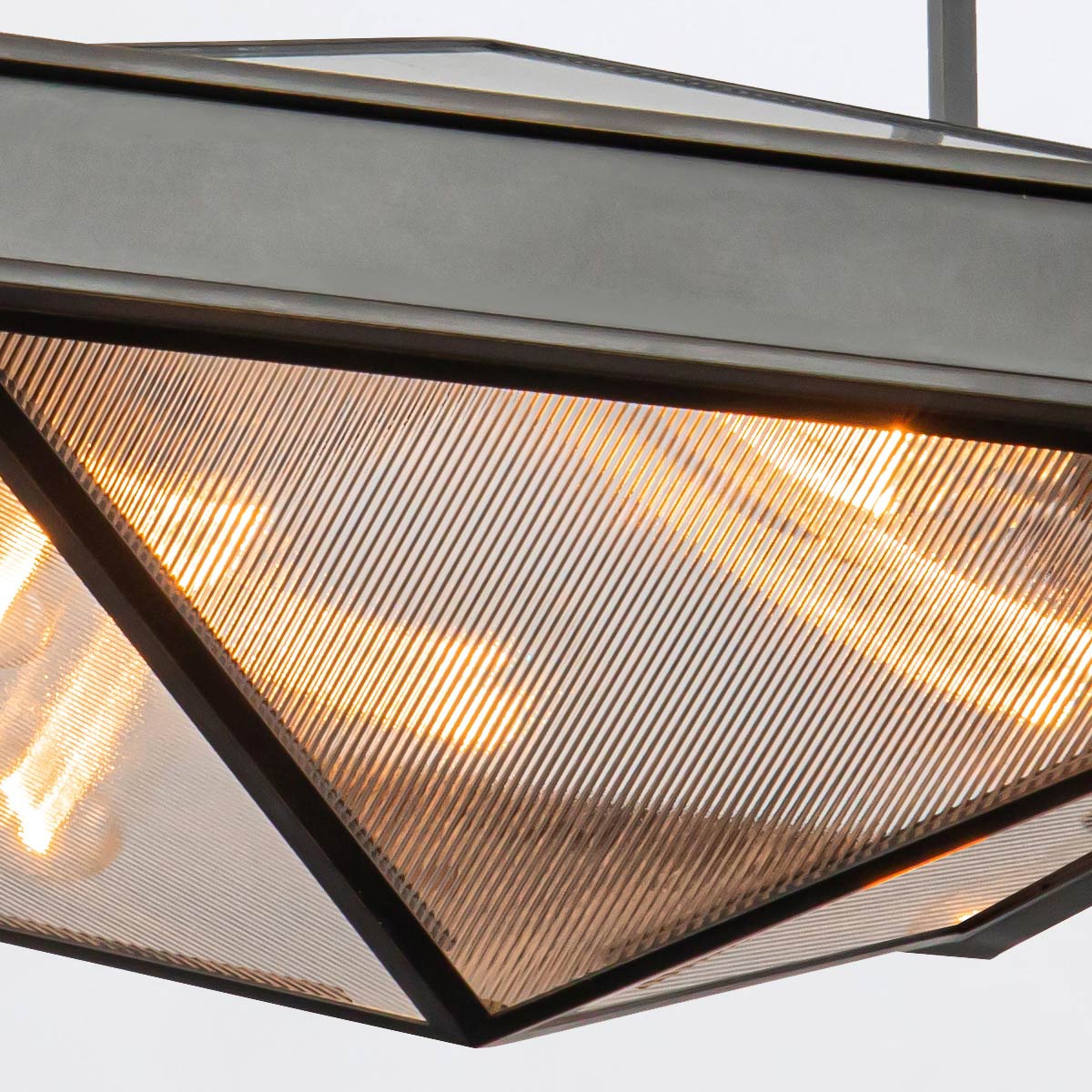 Półplafon Cairo - 4 źródła światła - Miejski brąz, Alora - ePlafoniera.pl