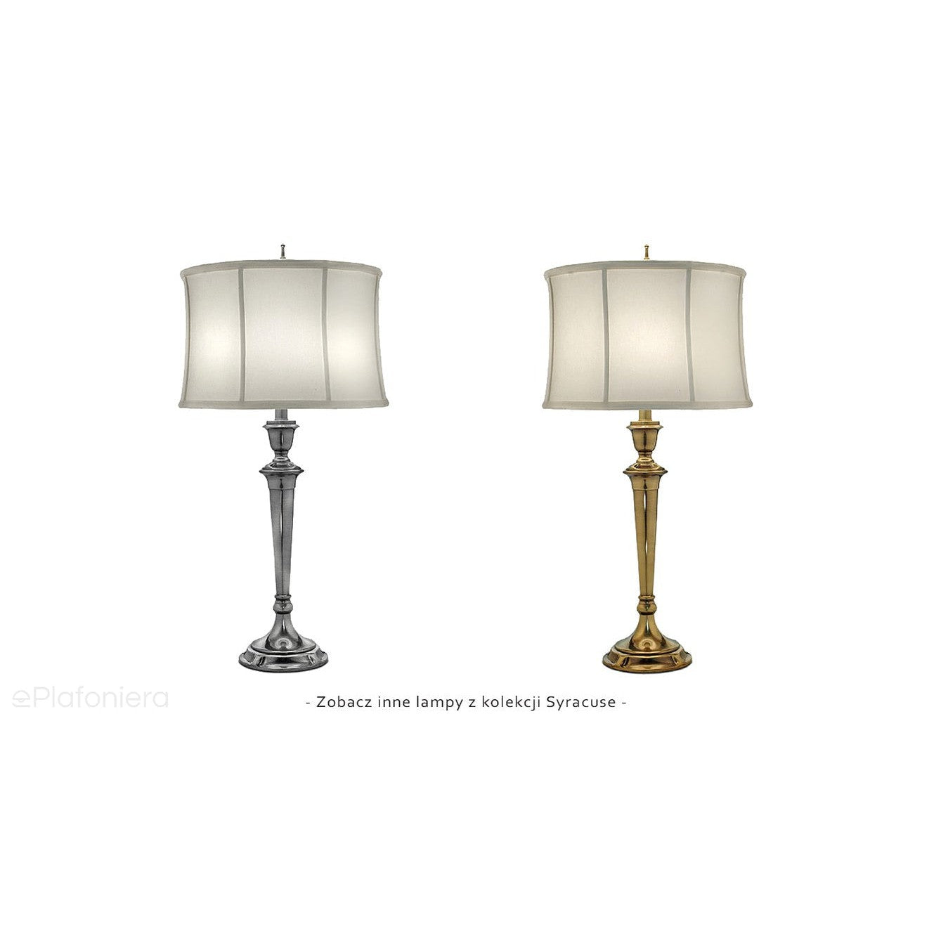 Premium - lampa stojąca Syracuse w stylu nowojorskim - Stiffel (antyczny nikiel)