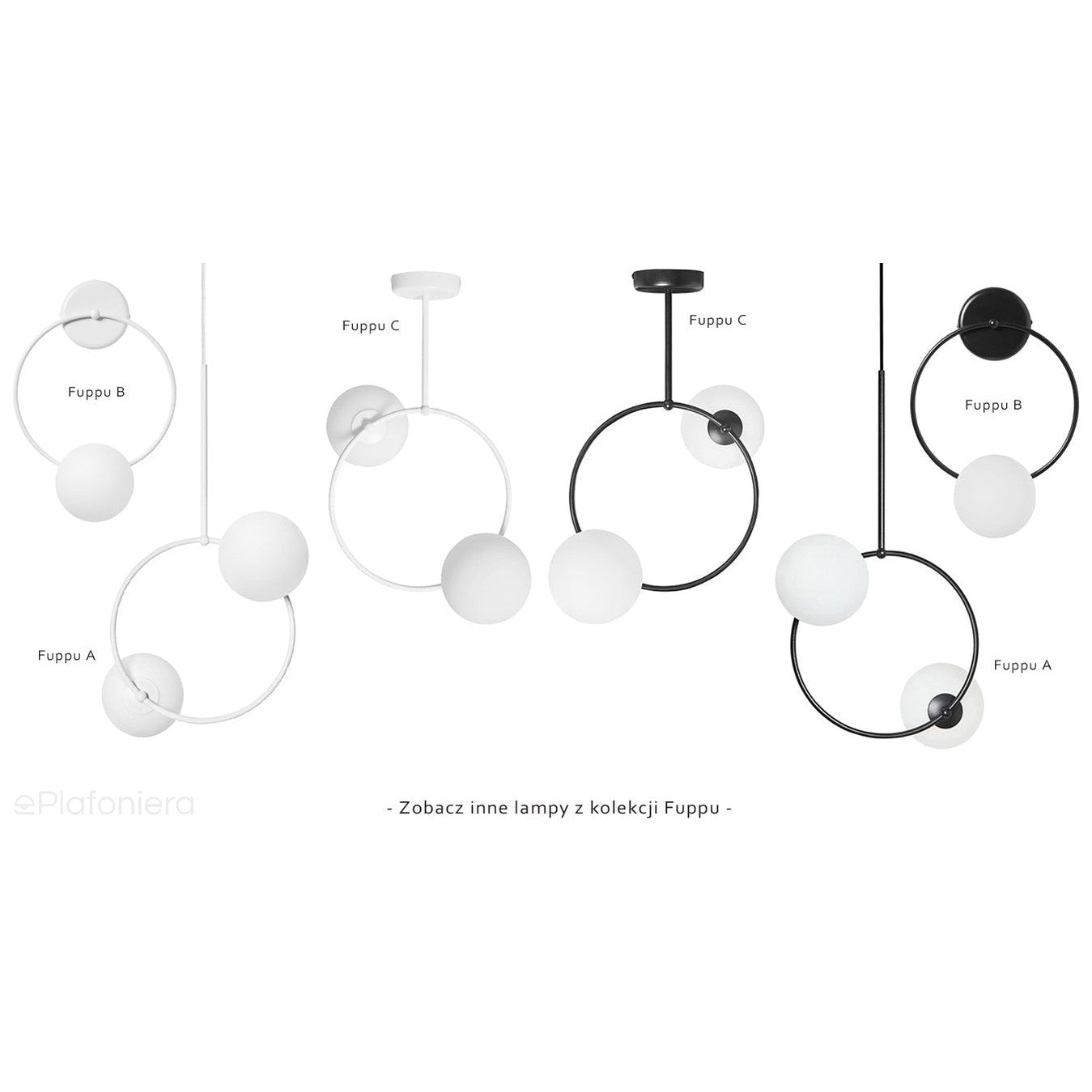 Premium, minimalistyczna lampa wisząca z czarnym wykończeniem - Fuppu A, Ummo
