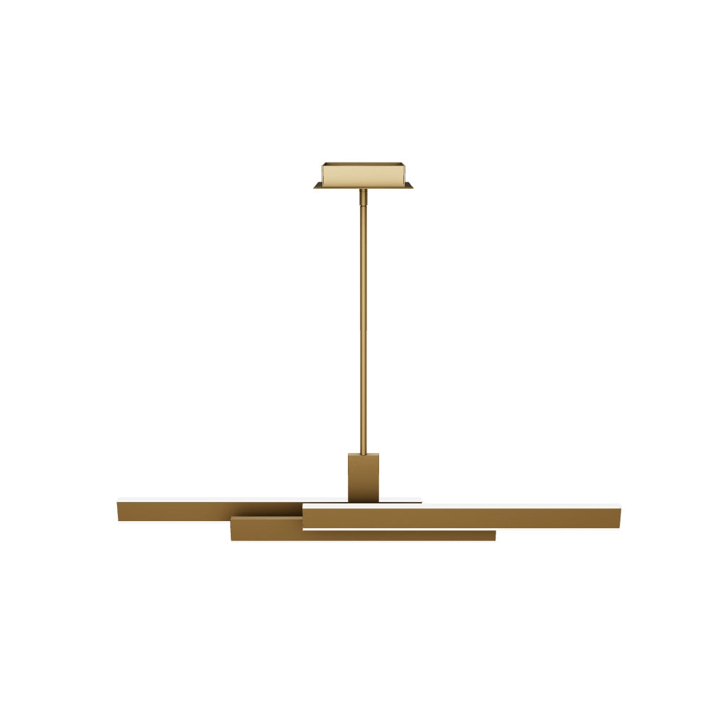 Lampa wyspowa Cameno - Szczotkowane złoto, Eurofase