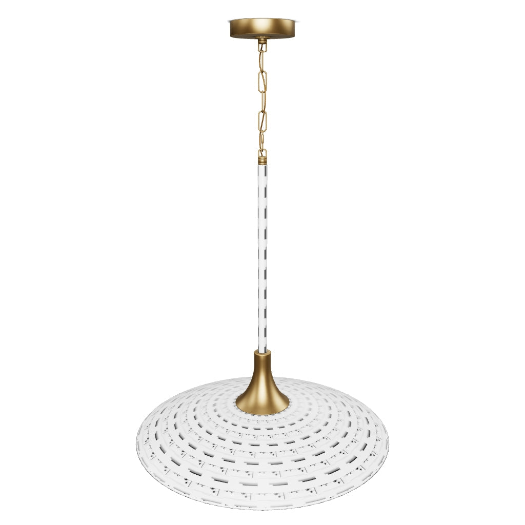 Lampa wisząca Welsh - Matowa biel, Eurofase