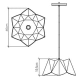 Lampa wisząca Physalis, Accord Lighting - ePlafoniera.pl
