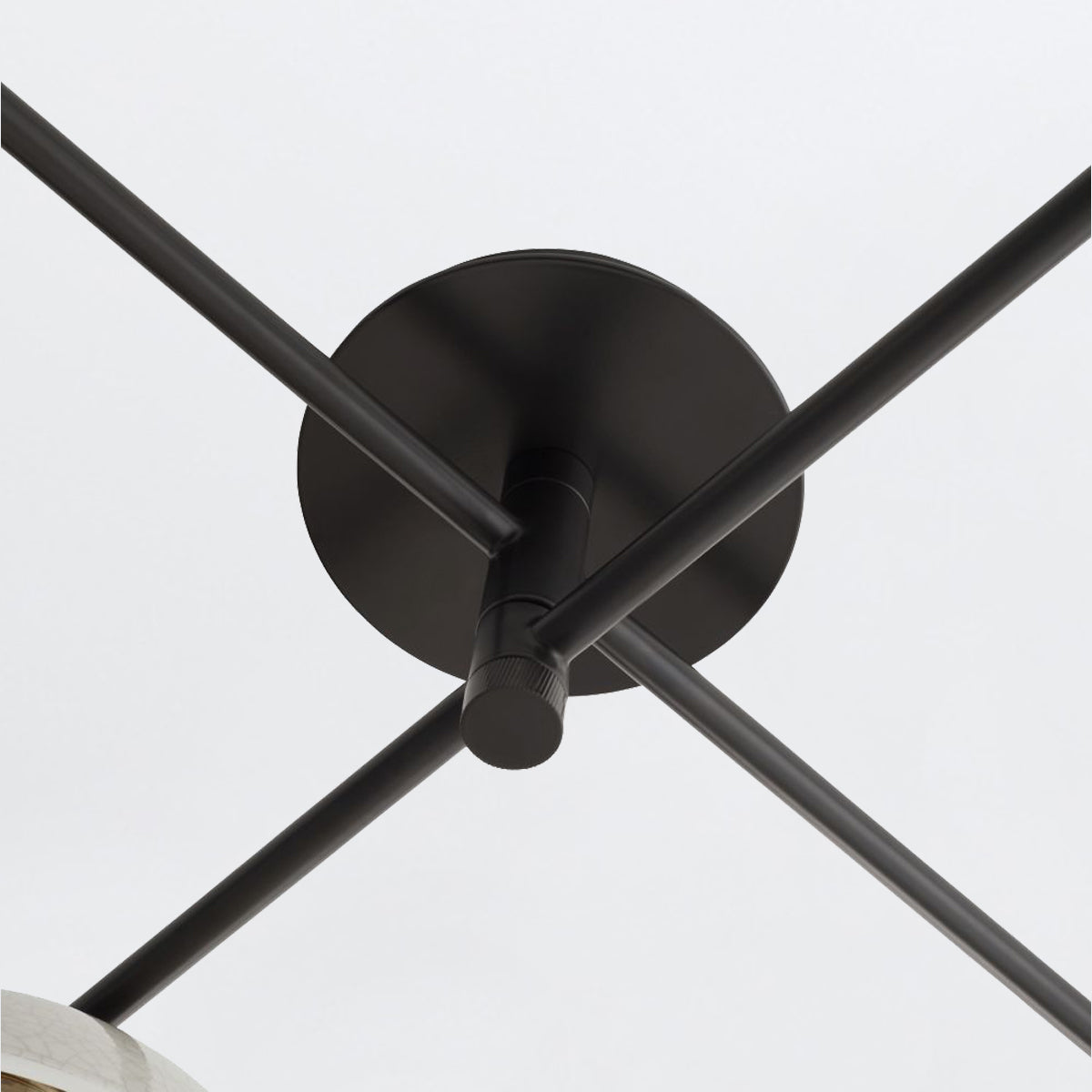 Glaze – półplafon poczwórny ceramiczny, regulowane ramiona