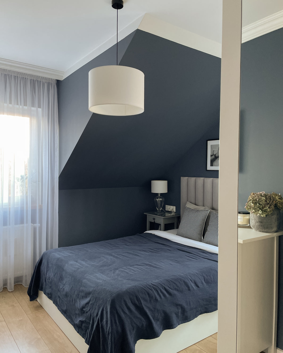 Lampa wisząca BASE biały - 38 cm
