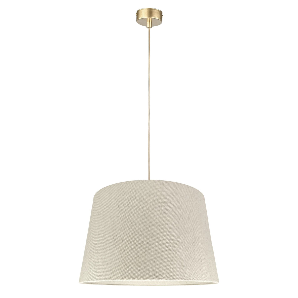 Lampa wisząca LINO stożek 45 cm - Złoty