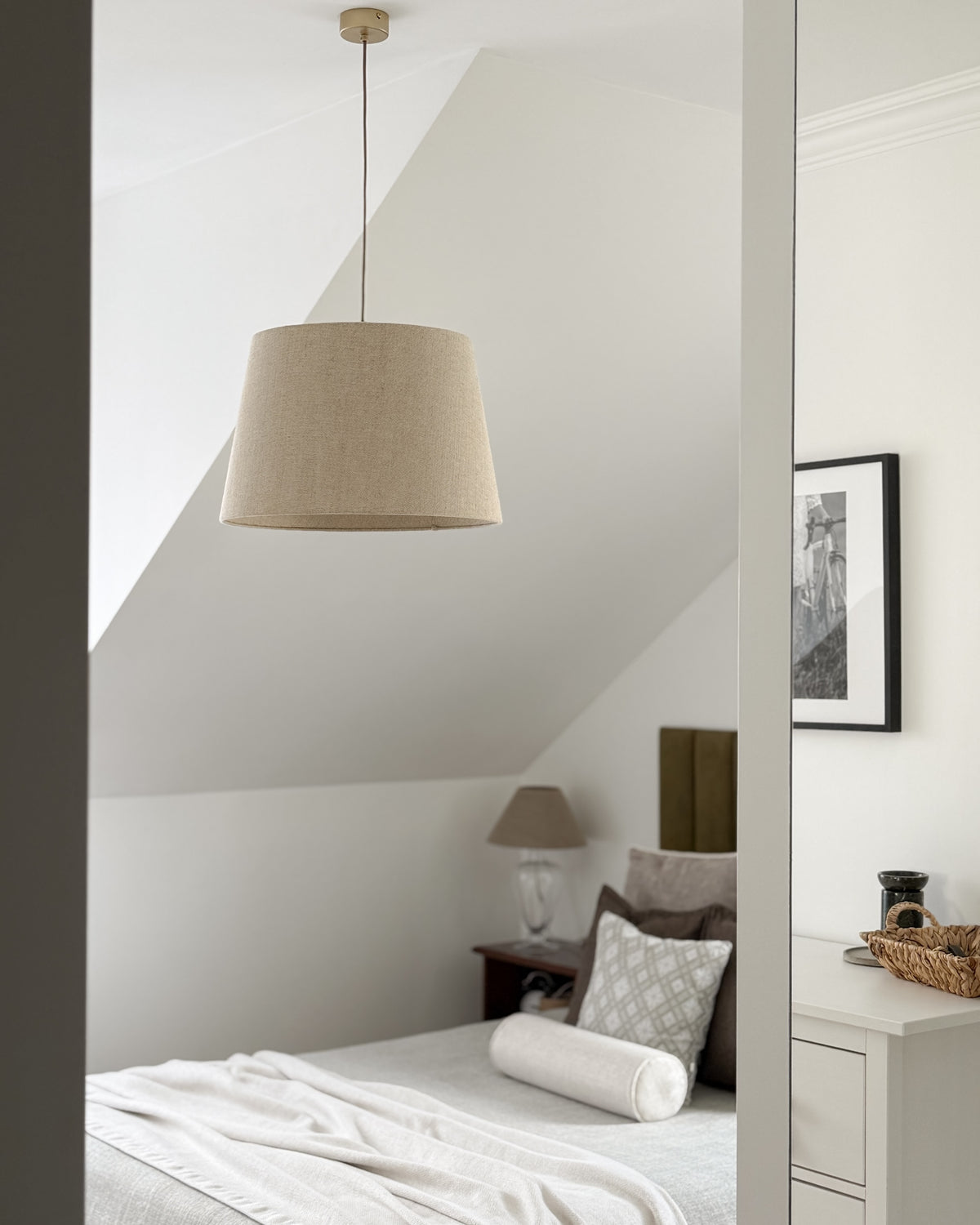 Lampa wisząca LINO stożek 45 cm - Złoty