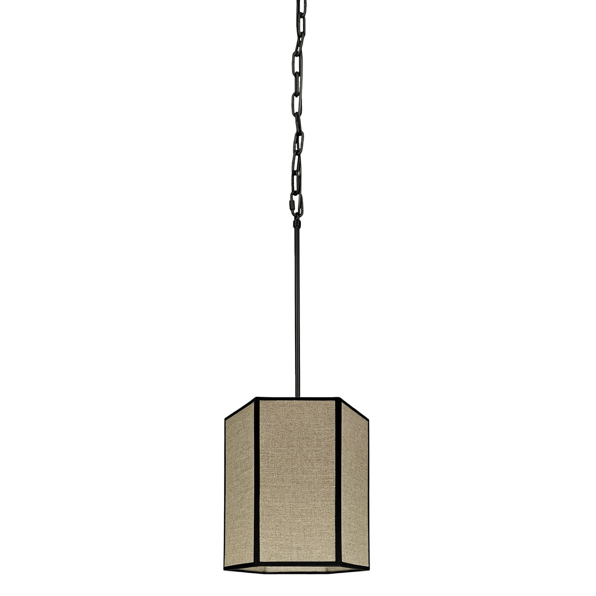 Lampa wisząca GABIA len - 29 cm