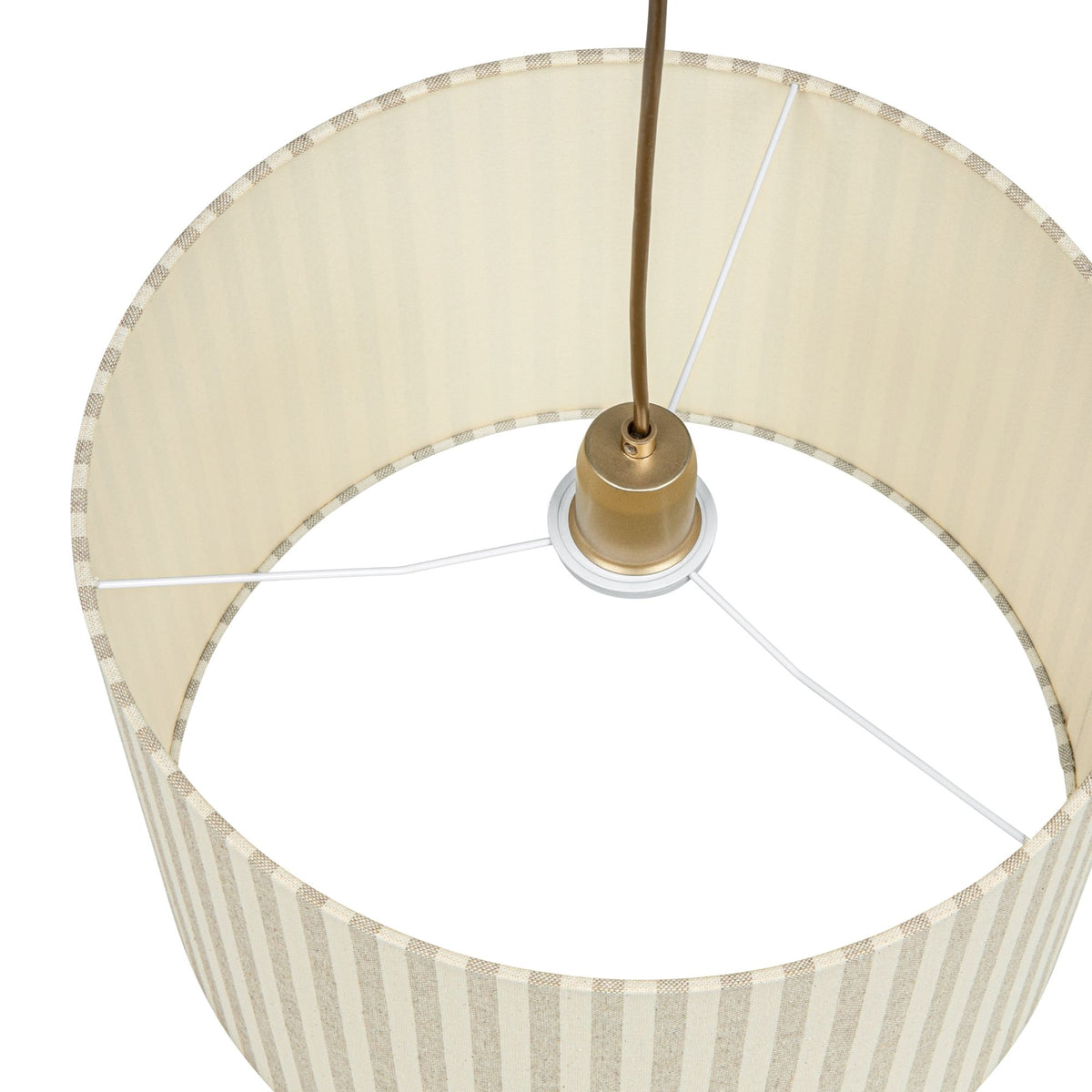 Lampa wisząca SAND walec 38 cm - Złoty