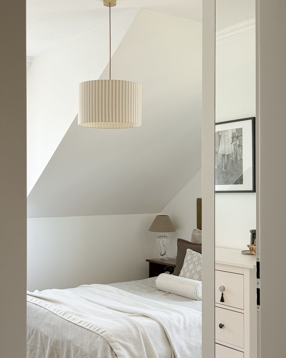Lampa wisząca SAND walec 38 cm - Złoty