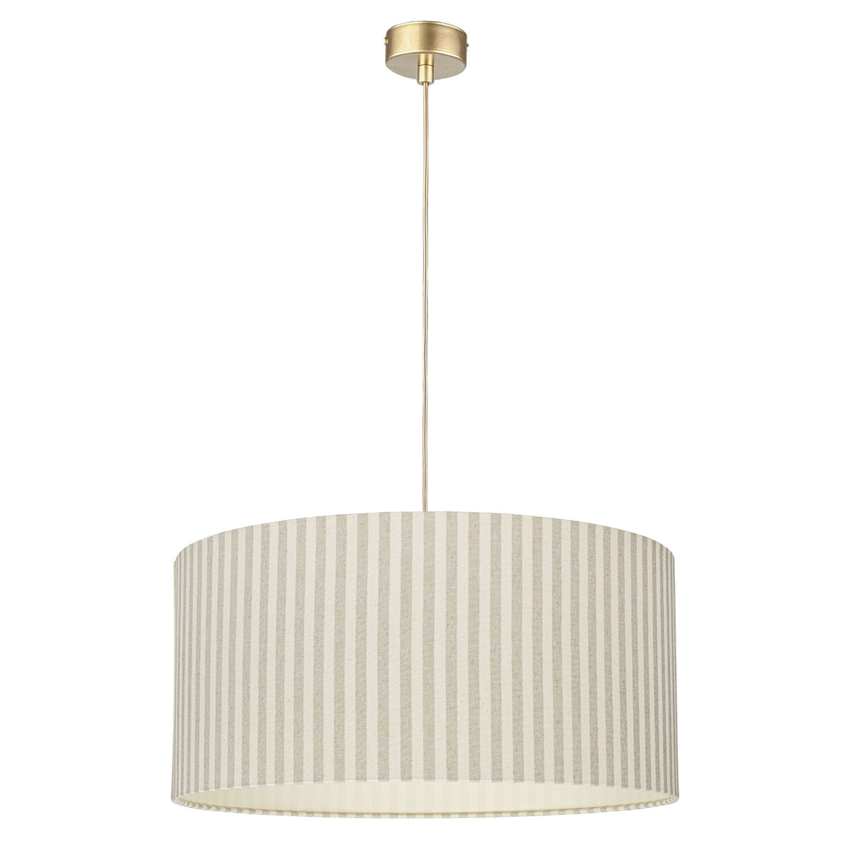 Lampa wisząca SAND walec 50 cm - Złoty