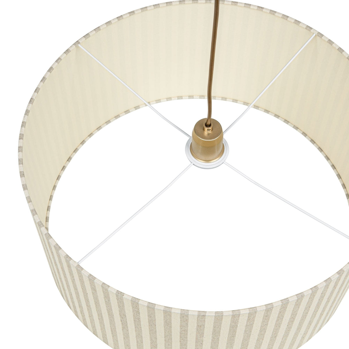 Lampa wisząca SAND walec 50 cm - Złoty