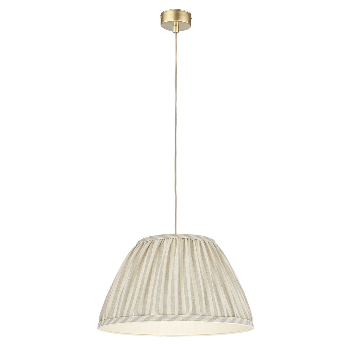 Lampa wisząca SAND stożek 40 cm - Złoty