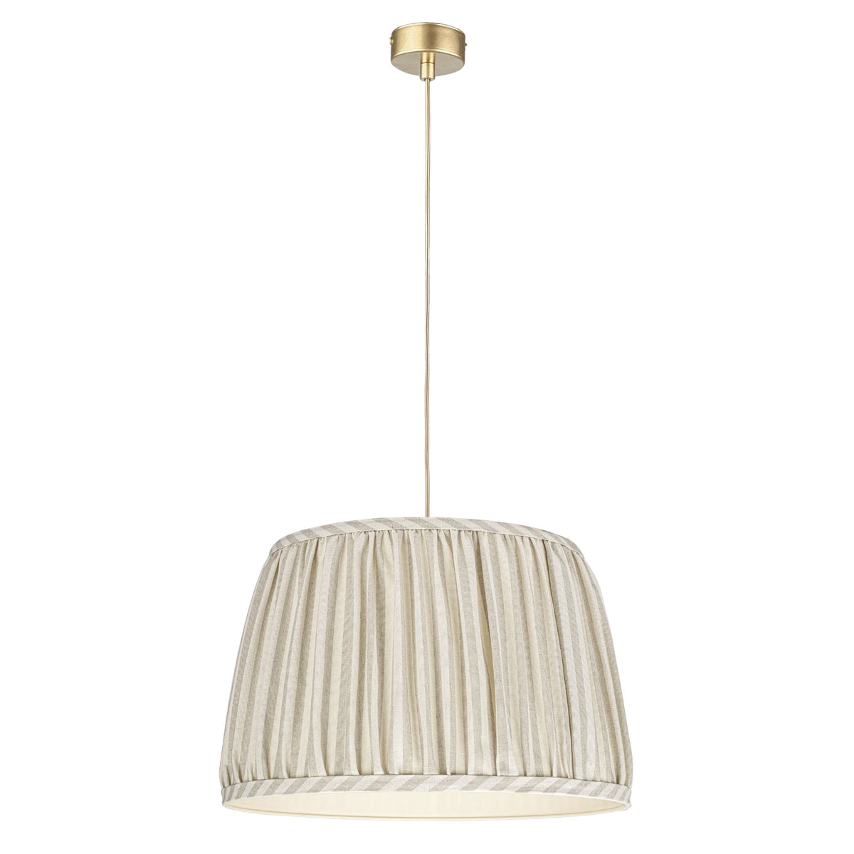 Lampa wisząca SAND stożek 45 cm - Złoty