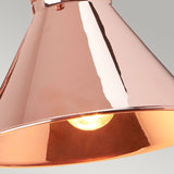Lampa sufitowa / ścienna - kinkiet z regulowanym ramieniem - Elstead (polerowana miedź, 1xE27)