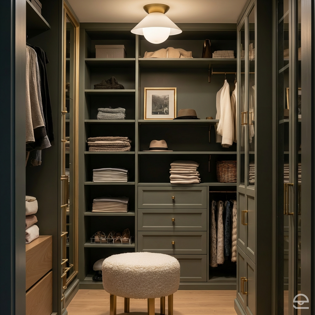 Saucer – plafon z opalowego szkła, postarzany mosiądz