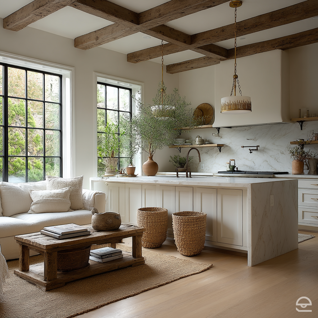 Sawgrass Medium Round – lampa wisząca okrągła, płatkowe złoto