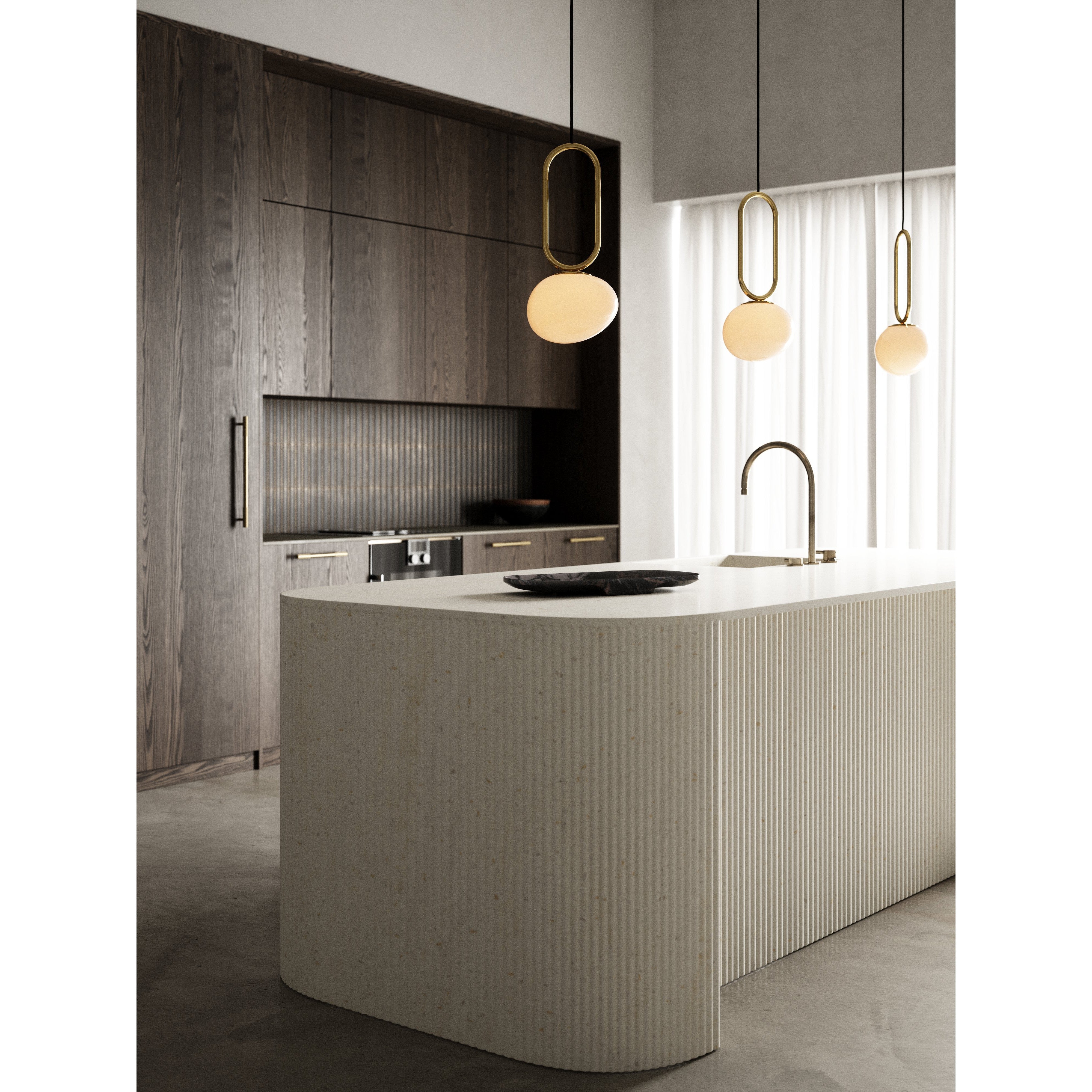 Shapes 22 | Pendant | Brass, Design For The People - ePlafoniera.pl
