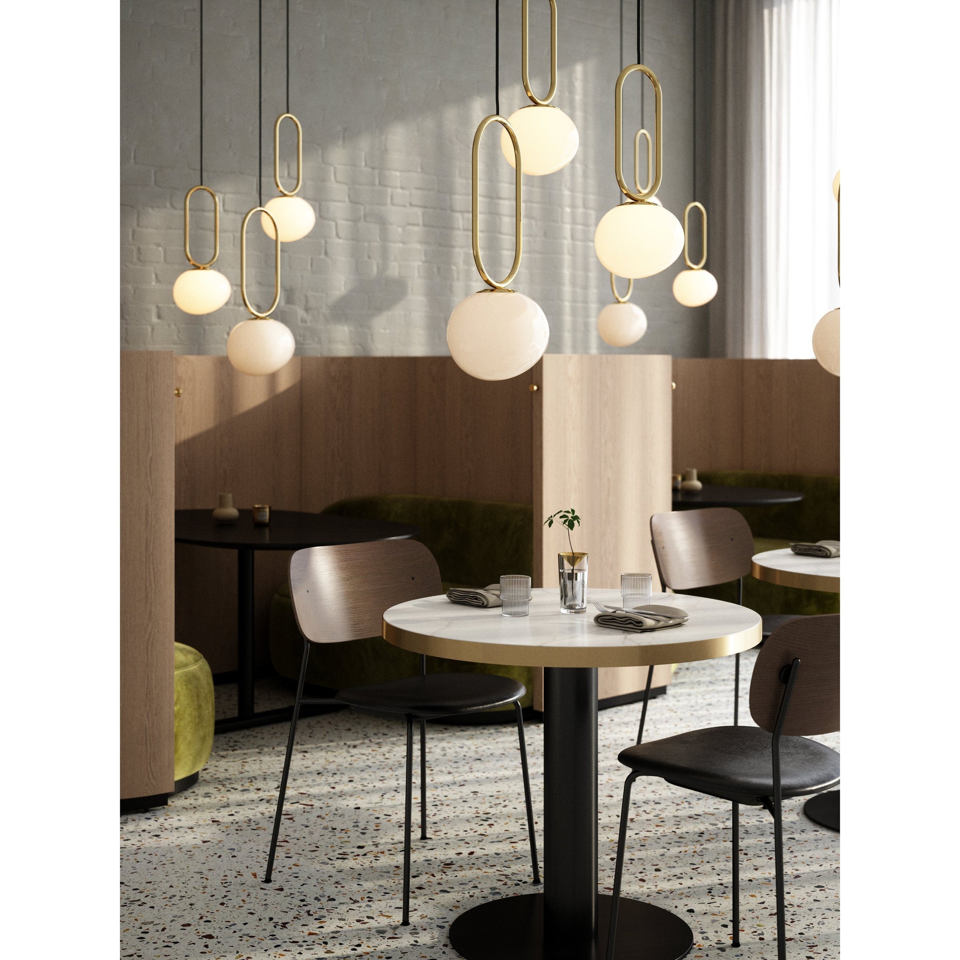 Shapes 22 | Pendant | Brass, Design For The People - ePlafoniera.pl