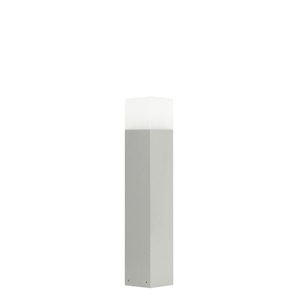 Słupek - lampa ogrodowa stojąca zewnętrzna (grafit/czarny/szary) (33/58/83cm, 1x E27) SU-MA (cube)