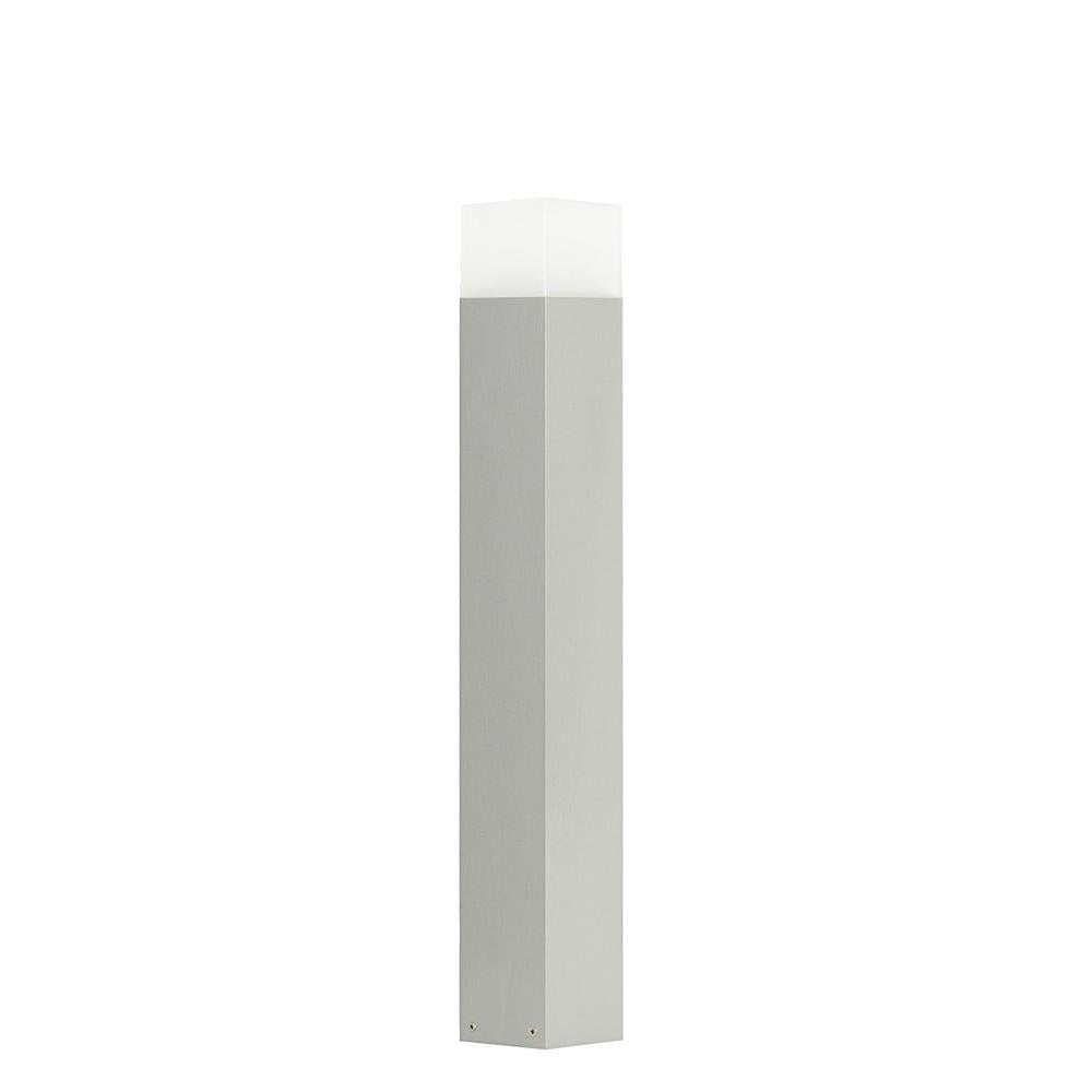 Słupek - lampa ogrodowa stojąca zewnętrzna (grafit/czarny/szary) (33/58/83cm, 1x E27) SU-MA (cube)