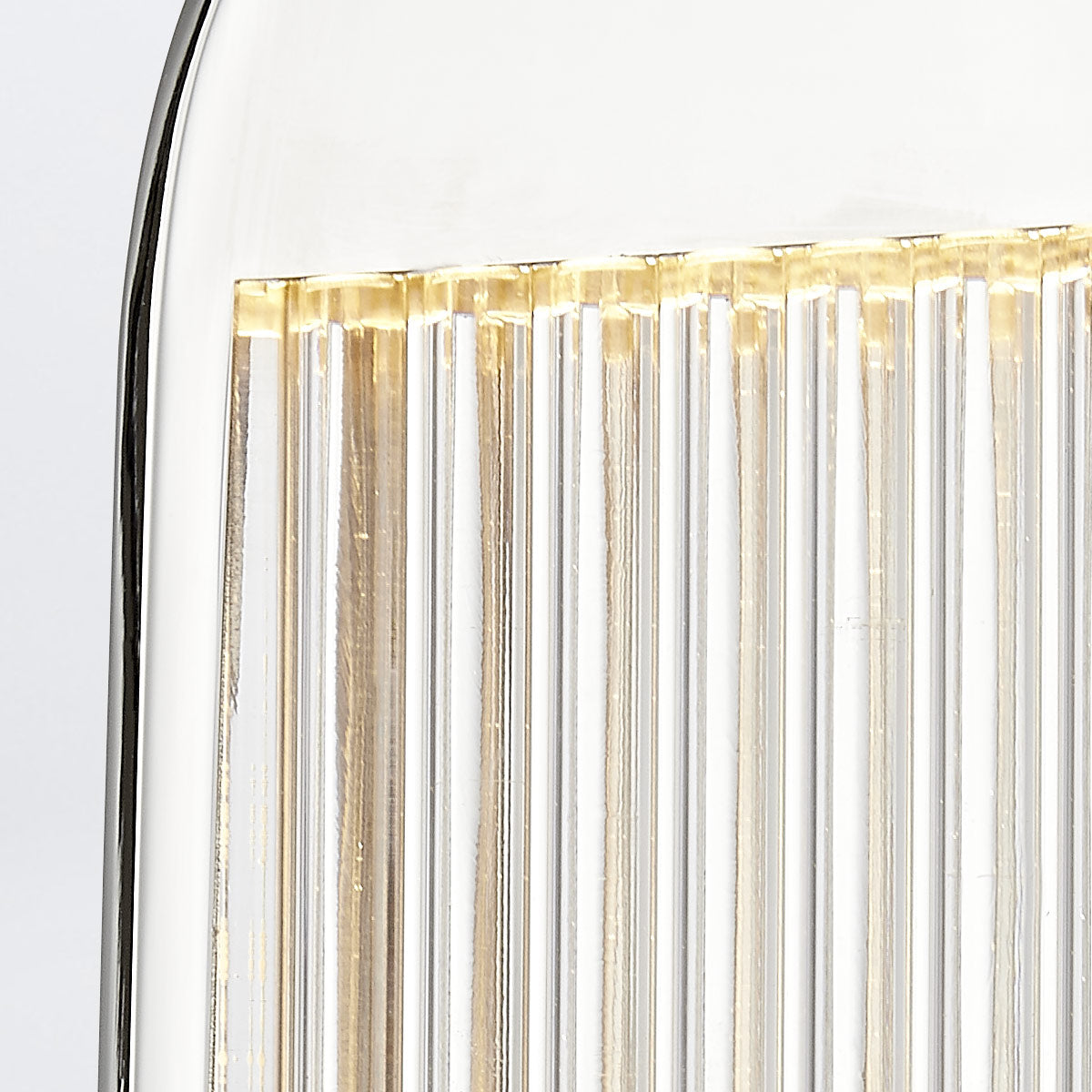 Średni kinkiet LED Palais - Polerowany nikiel, Alora - ePlafoniera.pl