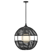 Średnia lampa wisząca Maddox - 1 źródło światła - Czarny, Hinkley - ePlafoniera