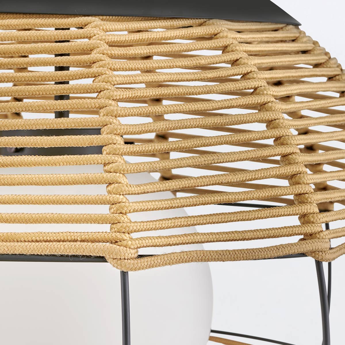 Średnia lampa wisząca Maddox - 1 źródło światła - Czarny, karmelowy beż, Hinkley - ePlafoniera.pl