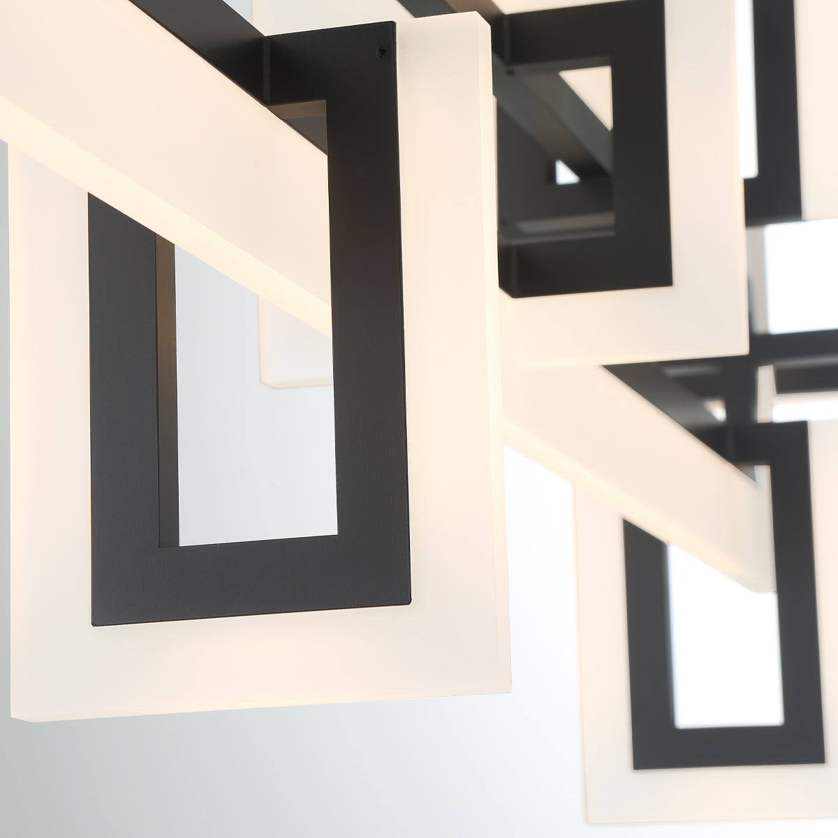 Średnia lampa wyspowa Inizio - Matowa czerń, Eurofase - ePlafoniera.pl