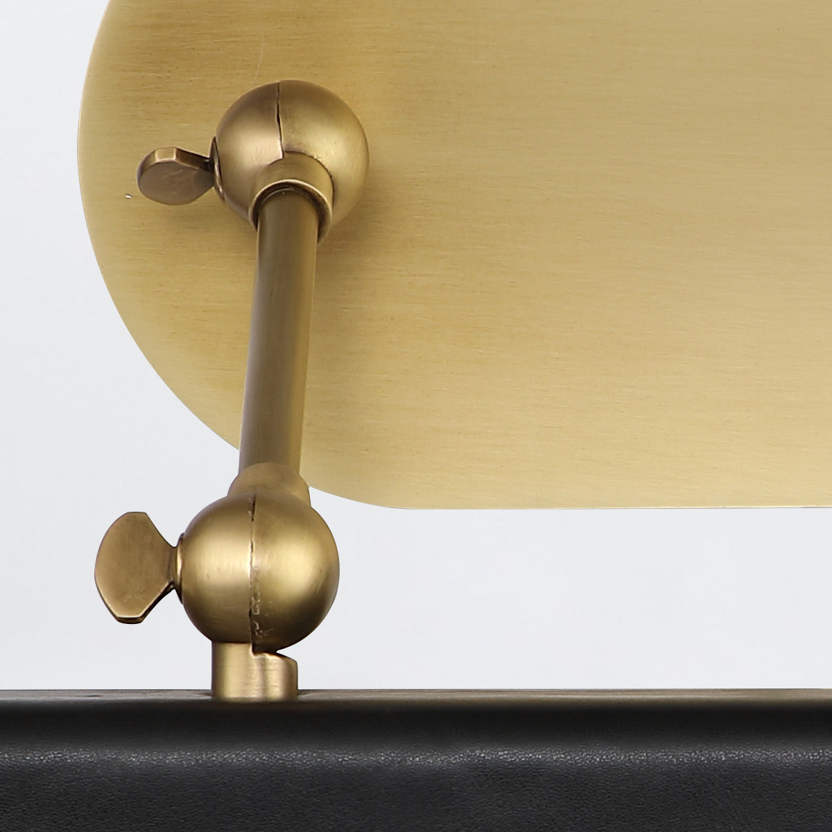 Średnia obrazówka LED Valise Picture - Vintage mosiądz, skóra smokingowa, Alora - ePlafoniera.pl