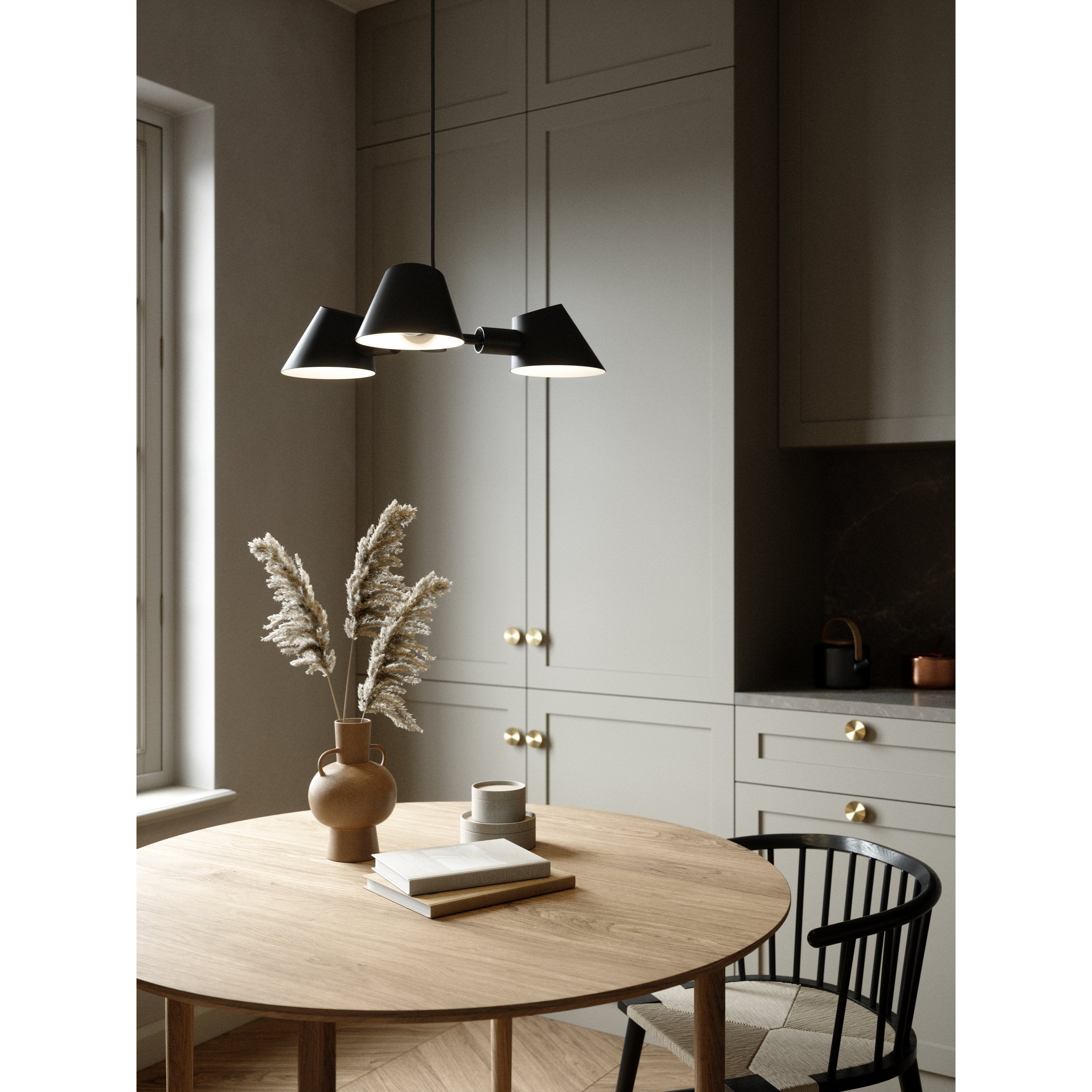 Stay 3-Spot | Pendant | Black, Design For The People - ePlafoniera