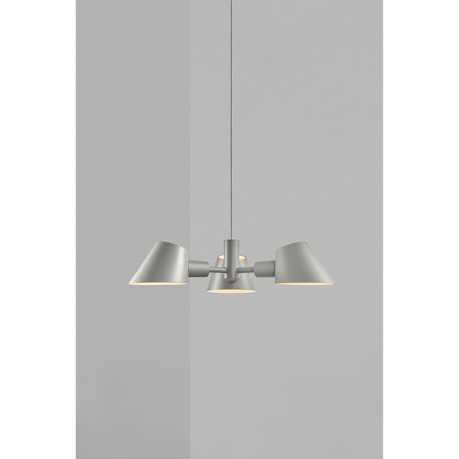 Stay 3-Spot | Pendant | Grey, Design For The People - ePlafoniera.pl