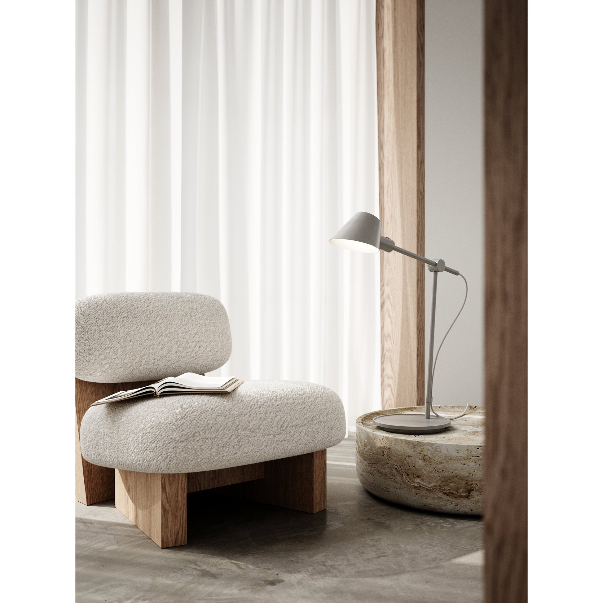Stay | Table Lamp | Grey, Design For The People - ePlafoniera
