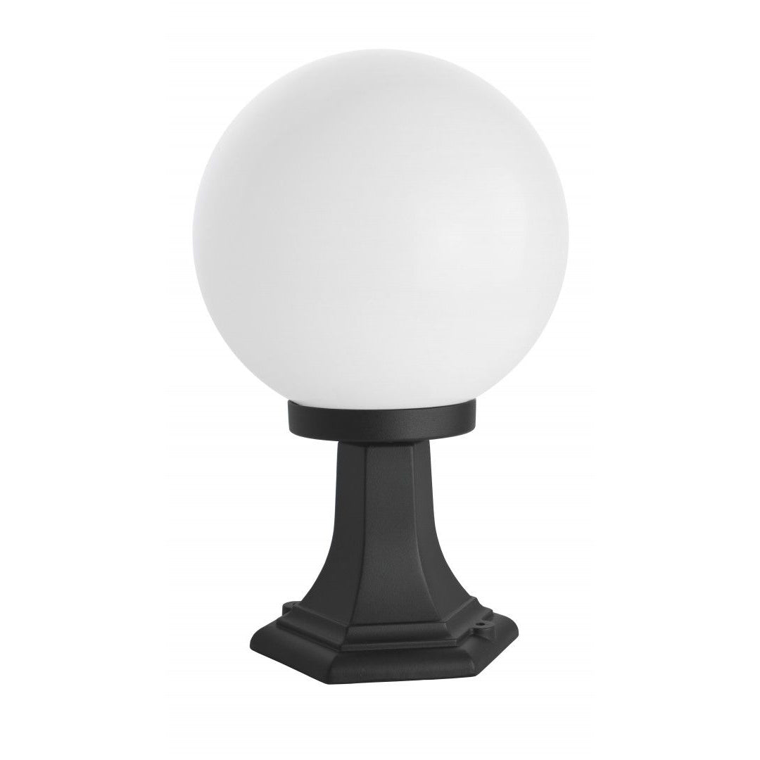 Stojąca lampa ogrodowa 36cm (kula 20/25cm) zewnętrzna (1x E27) SU-MA (kule classic)