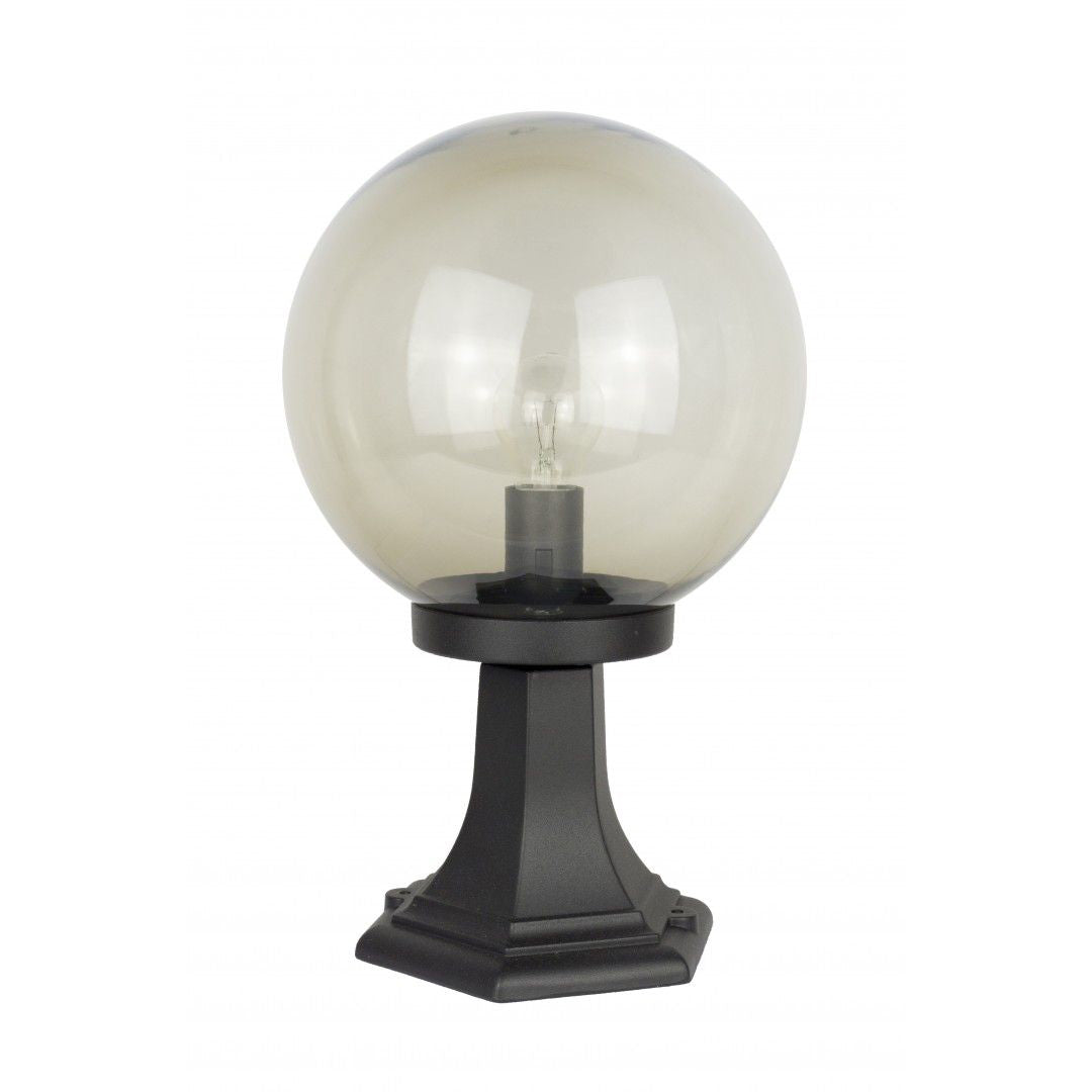 Stojąca lampa ogrodowa 36cm (kula 20/25cm) zewnętrzna (1x E27) SU-MA (kule classic)