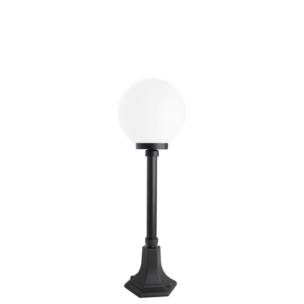 Stojąca lampa ogrodowa 68cm (kula 20/25cm) zewnętrzna (1x E27) SU-MA (kule classic)