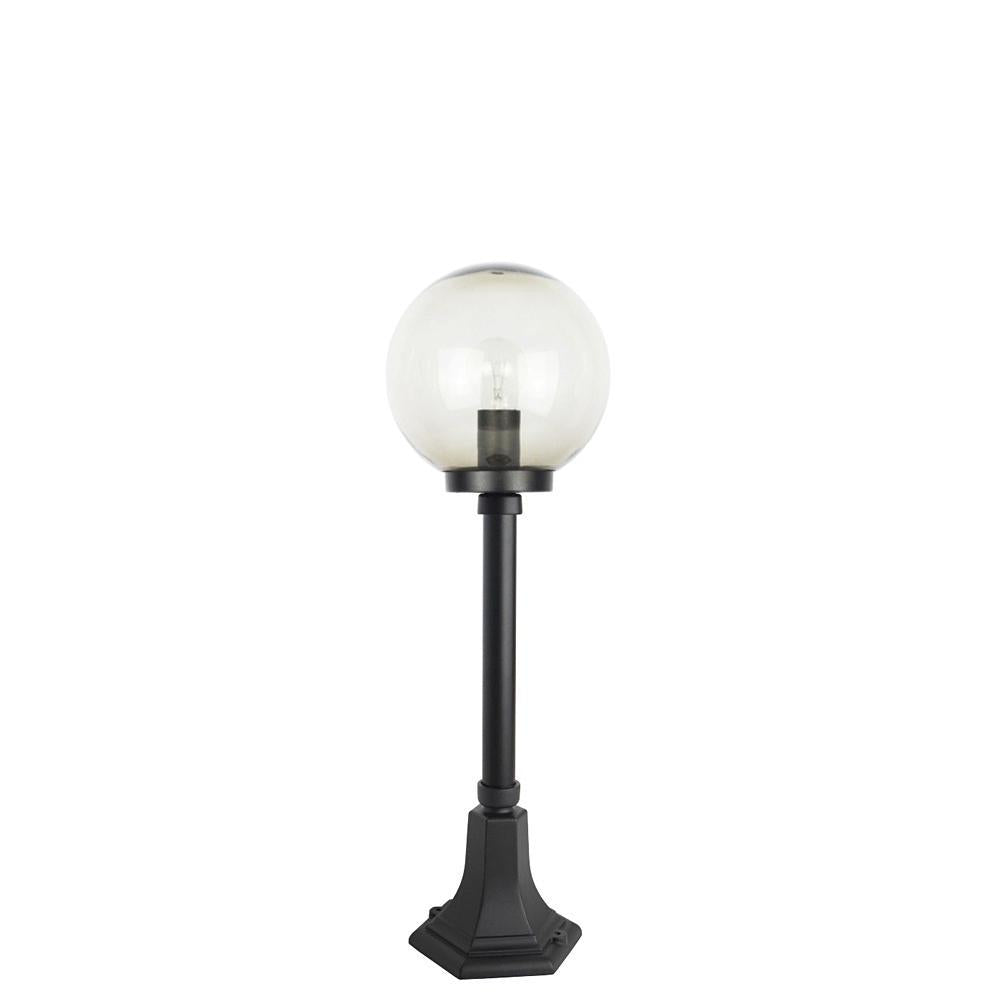 Stojąca lampa ogrodowa 68cm (kula 20/25cm) zewnętrzna (1x E27) SU-MA (kule classic)
