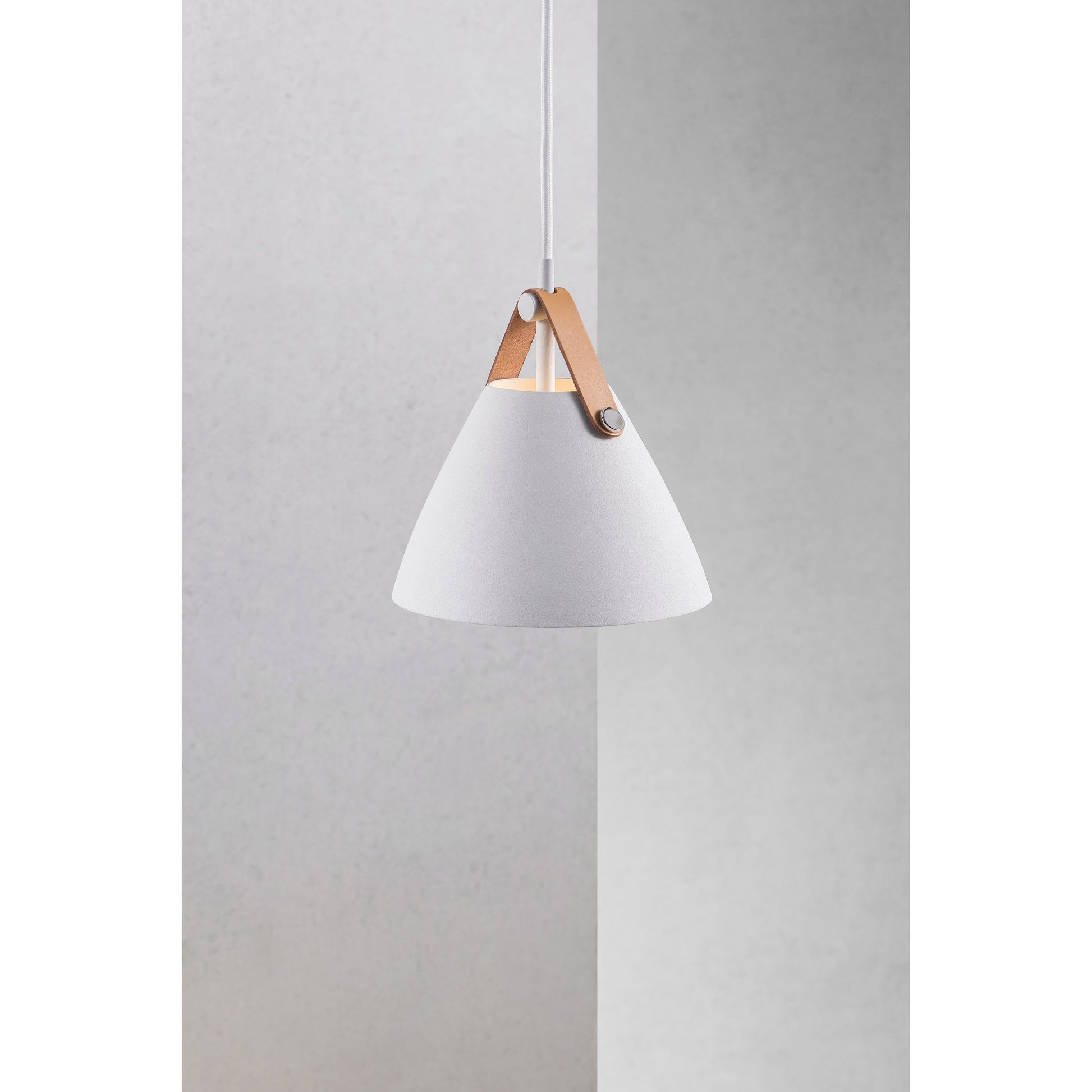 Strap 16 | Pendant | White, Design For The People - ePlafoniera.pl