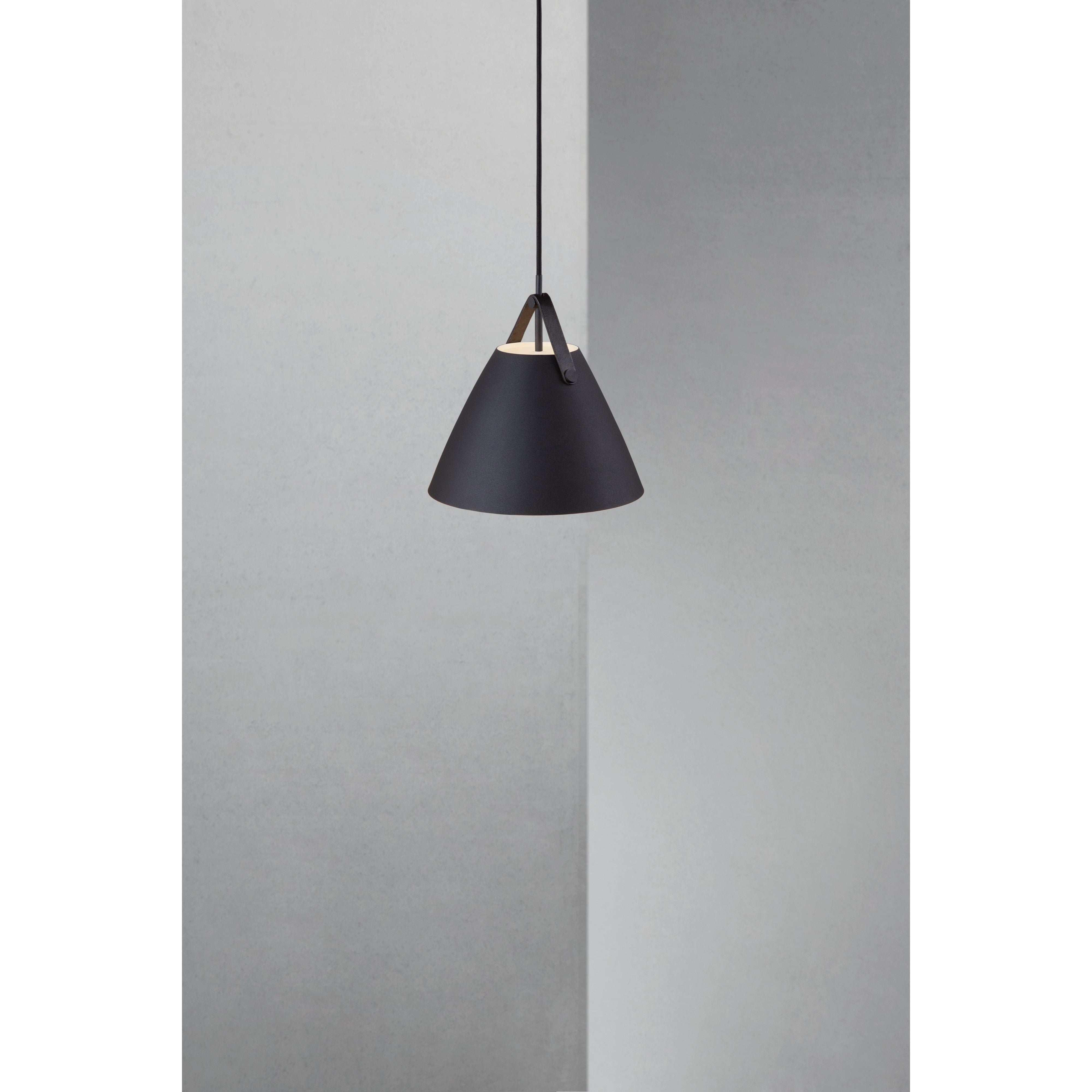 Strap 27 | Pendant | Black, Design For The People - ePlafoniera.pl