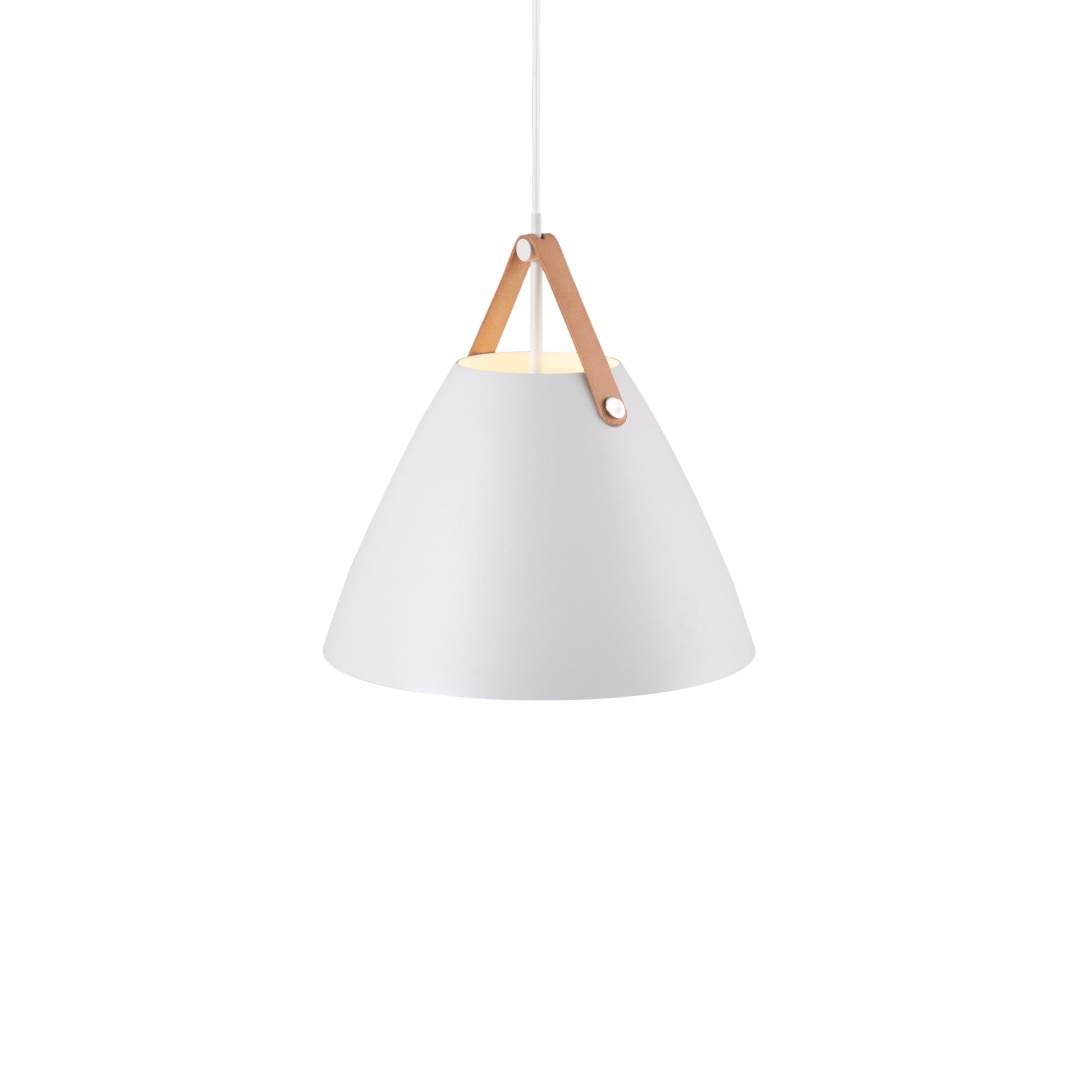 Strap 36 | Pendant | White, Design For The People - ePlafoniera.pl