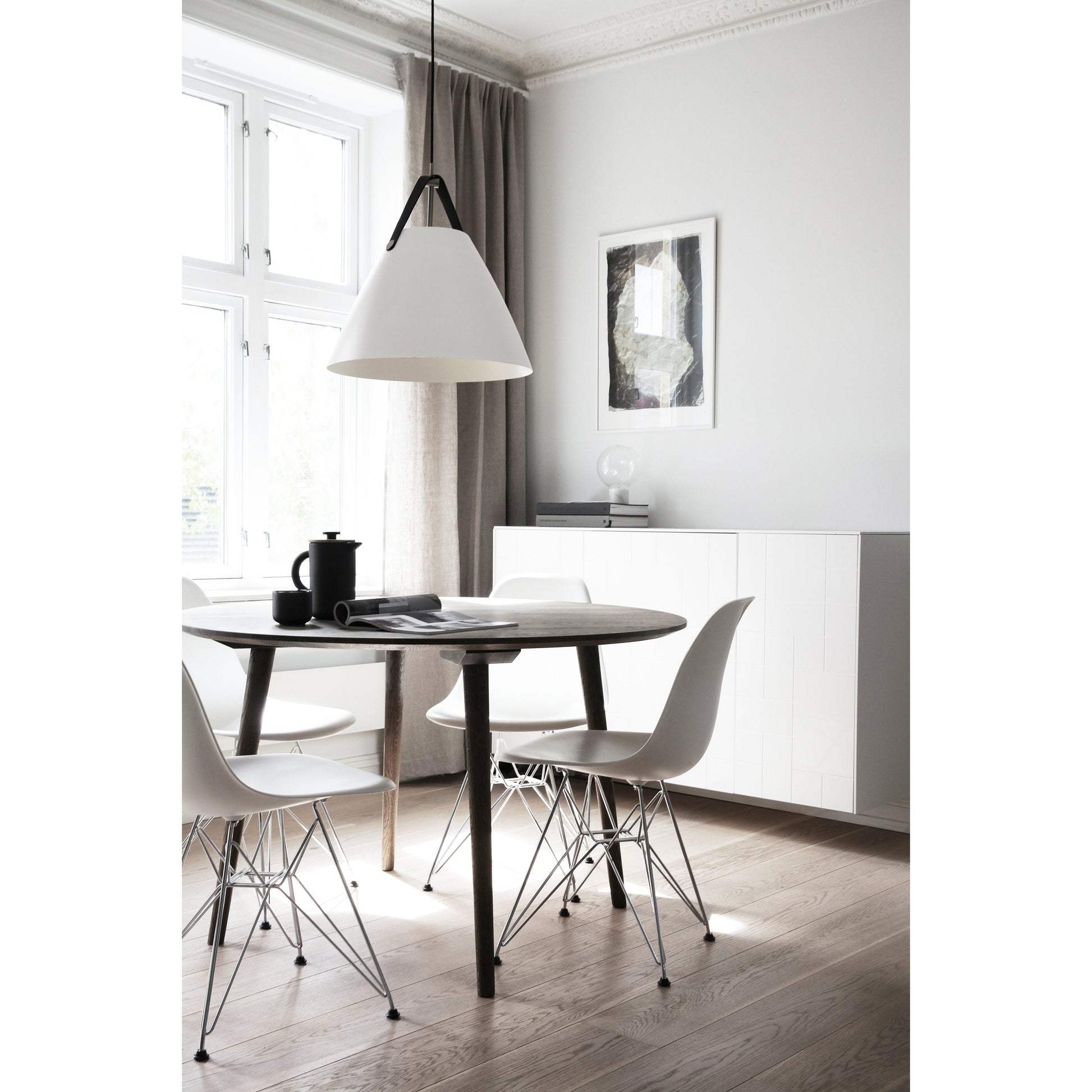 Strap 36 | Pendant | White, Design For The People - ePlafoniera.pl
