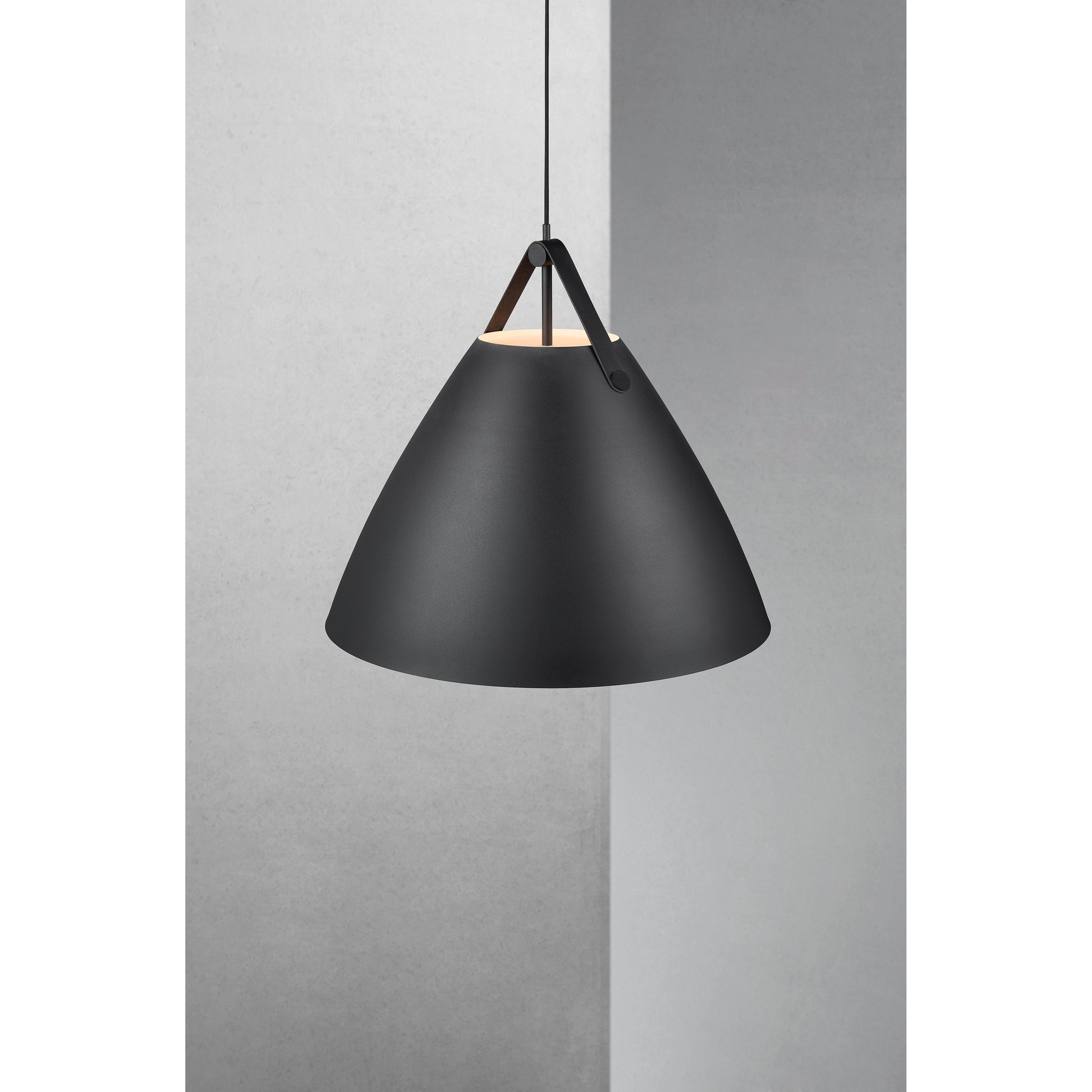 Strap 68 | Pendant | Black, Design For The People - ePlafoniera.pl