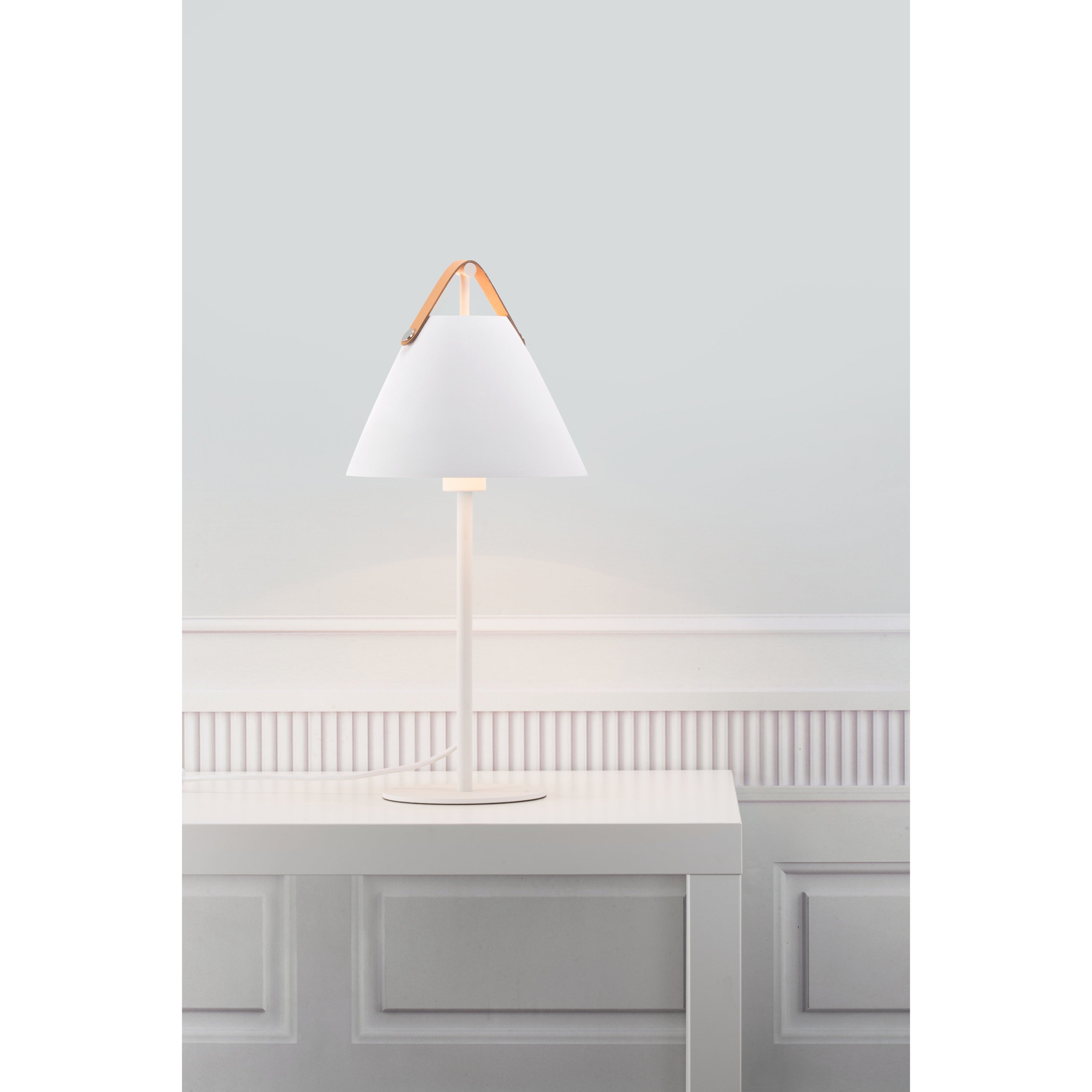 Strap | Table Lamp | White, Design For The People - ePlafoniera.pl