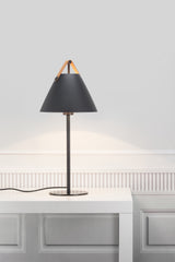 Strap | Table Lamp | Black, Design For The People - ePlafoniera.pl