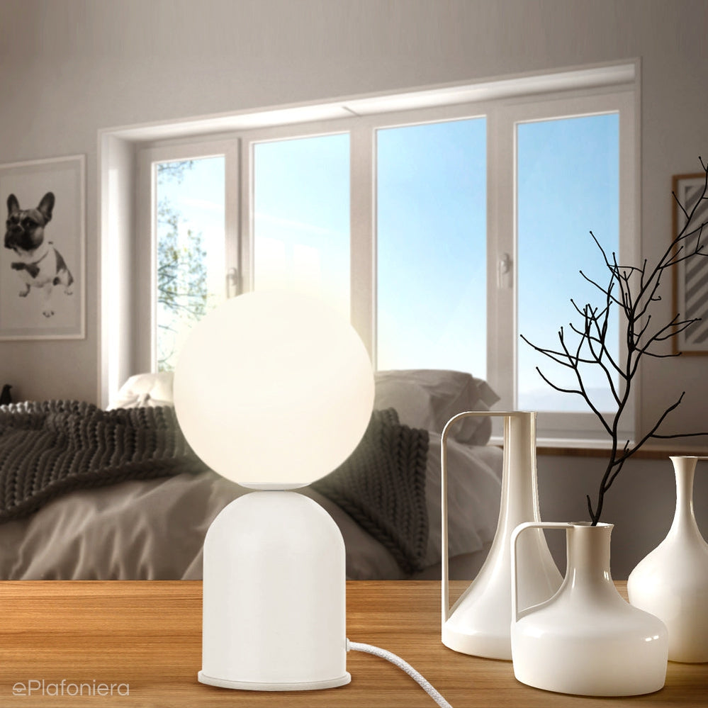 Stylowa lampa stołowa z włącznikiem Luoti A - lampa stojąca do pokoju, Ummo
