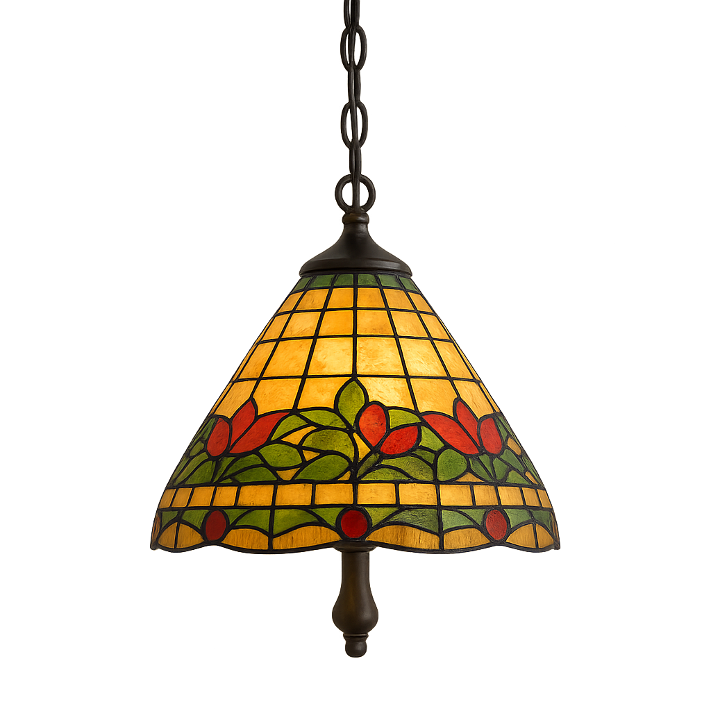 Lampy wiszące w stylu tiffany
