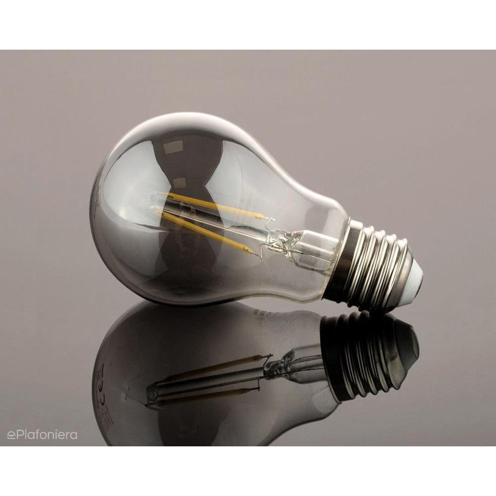 Żarówka dymiona, LED E27 Filament (A60 2,5W=16W) (150lm, 4000K) WOJLED1110